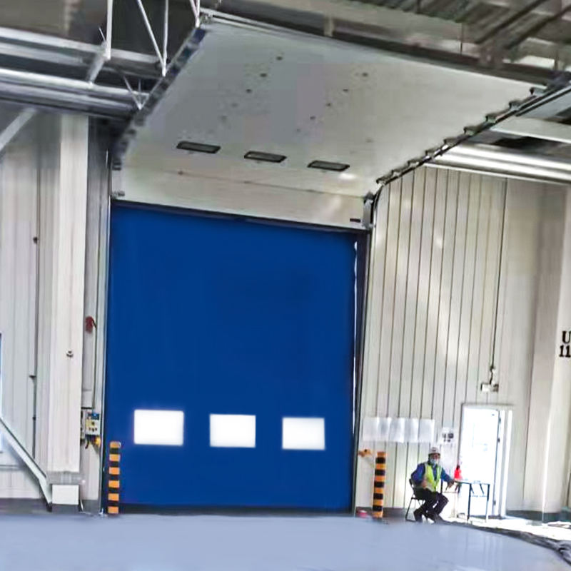 HSD02 Brza industrijska vrata s patentnim zatvaračem